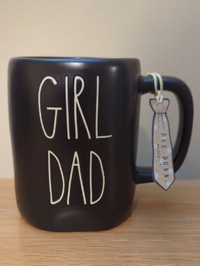 Rae Dunn "GIRL DAD" Mug brand new